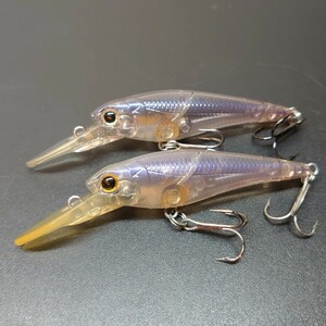 【定形外120円】ラッキークラフト ベビーシャッド 60F、 60SP セット Lucky Craft Bevy Shad 60 F SP 