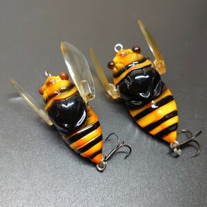 【定形外120円】ティムコ シケイダーⅡ、シケイダーマグナム セット TIEMCO CICADA 2 Magnum トリックトラウト TT.CMG シケーダ