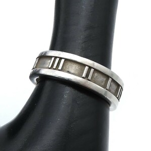 Tiffany&Co. ヴィンテージ ティファニー アトラス シルバー リング 17.5号 指輪 メンズ HH278