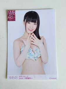 NMB48 中野麗来 2015 July -rd A 生写真 ＜水着ver＞