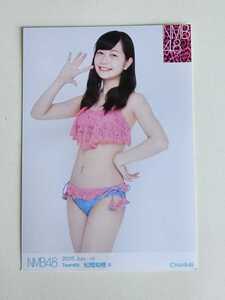 NMB48 松岡知穂 2015 July -rd B 生写真 ＜水着ver＞