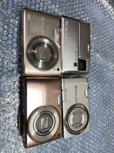 CASIO :EX-ZS6+EX-Z400+EX-V8+EX-X450(4台)デジタルカメラ 