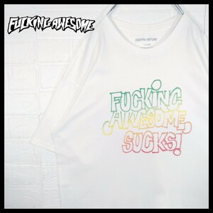 【FUCKING AWESOME】カラフルロゴ　ビッグシルエット　Tシャツ