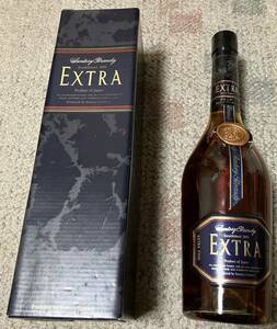 【古酒　未開栓】サントリー　ブランデー　エクストラ　Suntory Brandy EXTRA 箱付　現状品