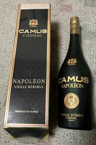 CAMUS カミュ ブランデー 未開栓 ナポレオン VIEILLE RESERVE 700ml 洋酒 古酒 コンプオフプラス黒瀬店