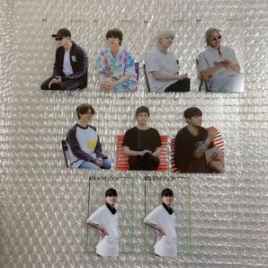 BTS IN THE SOOP クリア トレカ 全員分+SUGA2枚 9枚セット