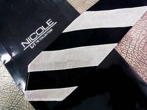 ♪№H1538良品♪【人気の超細6.4㎝】【NICOLE】ニコル♪ネクタイ♪ナロータイ♪