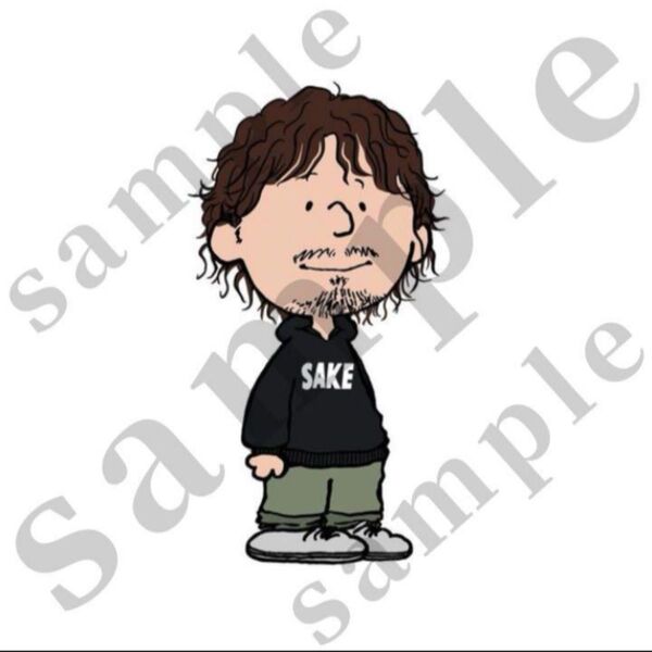 PEANUTS風 似顔絵 アイコンやプレゼントに!