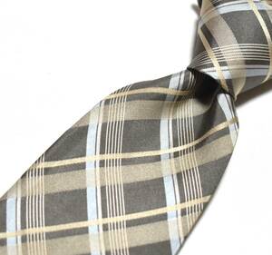 Y643* Calvin Klein necktie check pattern *