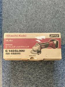 日立工機 コードレスディスクグラインダ 14.4v