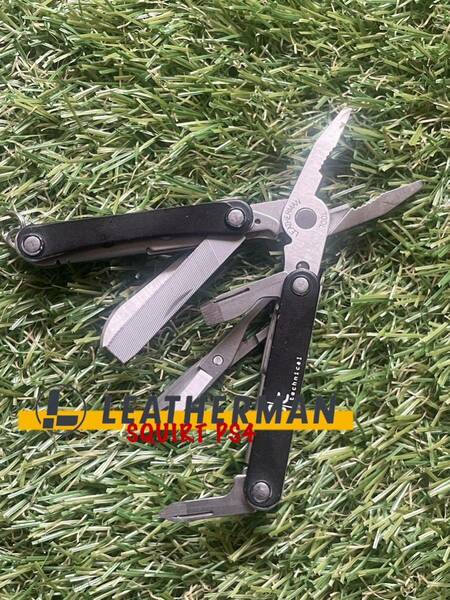 LEATHERMAN #002 SQUIRT PS4 Black レザーマン マルチツール ツールナイフ