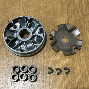 【M19-22】ホンダ ディオ DIO FI AF68 プーリーセット 動作確認済み 純正部品