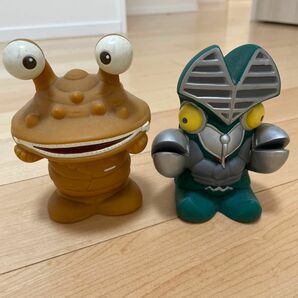 【レア・最安値】ウルトラマンカネゴン＆バルタン星人 貯金箱 レトロ