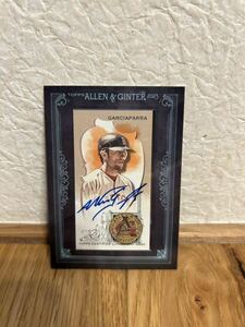 2023 Allen & Ginter ガルシアパーラ（ Nomar Garciaparra ） Framed Auto /25 red sox レッドソックス　サインカード