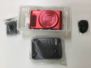 【T】【11631】【未使用品】Canon　Power　Shot　 SX620HS　デジカメ　赤　箱あり　コンパクトデジタルカメラ 　キャノン