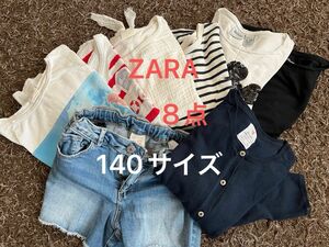 値下げ！ZARA ザラ　140 サイズ　　9.10歳8点セット 女の子 キッズ トップス 