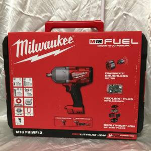 未使用 ミルウォーキー M18 FUEL 1/2インチ 1356Nm M18 FHIWF12 インパクトレンチ 工具 電動工具 Milwaukeetool