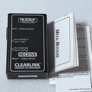 Mesa Boogie 《メサ ブギー》 CLEARLINK RECEIVE バッファ ノイズ対策に