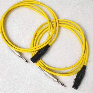 CANARE　xlr オスメス　フォン　2m セット