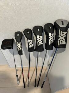 超希少・超高級・美品・PXG ゴルフセット・1W.3W.5W・19UT.25UT・パター・全部カバー付き