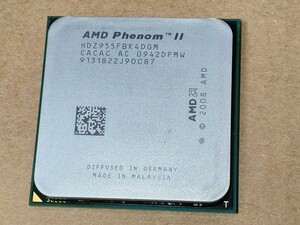 【BIOS起動】AMD / Phenom II X4 955 / Socket AM3 / HDZ955FBK4DGM 