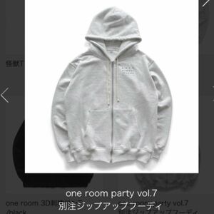 【未開封】back number one room party vol.7別注ジップアップフーディM ＋ 購入特典バッグ