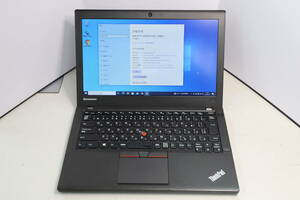 中古動作品　Lenovo X250 i5-5300U 2.3GHz RAM８GB SSD128GB thinkpad Windows10pro 文字消え　AC欠品　本体のみ