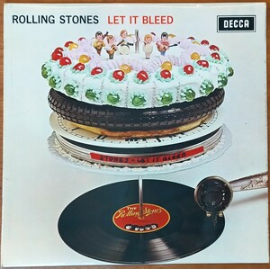 Rolling Stones/Let It Bleed/英Decca/ポスター付美品