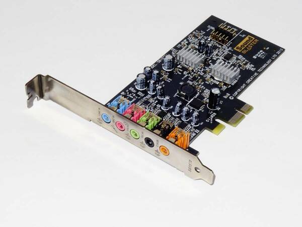 [PCIe接続] クリエイティブ Sound Blaster Audigy Fx SB-AGY-FX SB1570 Creative [Windows7,8,10 32/64bit対応]