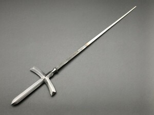 武道具　矢じり　鏃　十文字形　古式　弓道具　鉄製　美術品現代品
