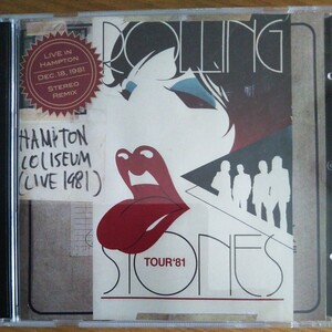 ROLLING STONES HAMPTON COLISEUM 1981 2CD