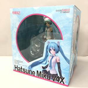 【中古】グッドスマイルカンパニー 初音ミク V4X キャラクターボーカルシリーズ01 初音ミク 1/8 髪パーツ割れ有り[240015229290]