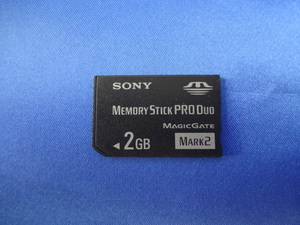 ★ソニー「メモリースティックPRO DUO 2GB MARK2」★