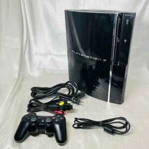 ★1円～ 動作確認済 SONY PS3 PlayStation3 本体 CECHA00 60GB 初期型 プレステ3 封印シール プレイステーション プレステ PS2 FW4.81