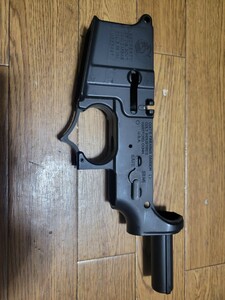 124・マルイ電動M4 系　ロアフレーム　BK　中古品　※トリガーガード変更品