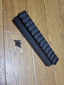 20・マルイ電動MP5 用(ハイサイクルクルツ純正)　マウントベース　中古品　※ver2 フレームにも対応いたします。