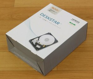 ◆未開封品◆ HITACHI 日立 DESKSTAR 500GB 7200RPM 16MB 3.5型　大容量ハードディスクドライブ (2745271)