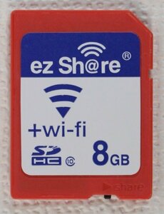 * present condition goods * ez Sh@re 8GB Wi-Fi function installing SD memory card (2745610)