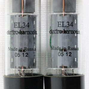 □現状品□ Electro-Harmonix EL34,12AX7 + SOVTEK 12AX7WB 真空管 セット 未チェック品 （2712134)の画像6