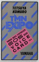 □現状品□ YAMAHA EOS B500 VOICE CARD TK4 TMN EXPO 小室哲哉 ボイスカード (2745617)_画像1