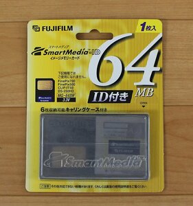 ◆未開封品◆ FUJIFILM スマートメディア イメージメモリーカード（1枚入り） MG-64SW 64MB ID付き（2712145）