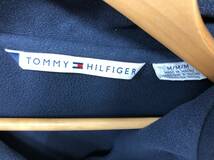 TOMMY HILFIGER ハーフジップ プルオーバー フリースジャケット M ネイビー レディース トミーヒルフィガー 24020602_画像3