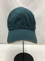 mont bell FREE 帽子 キャップ フリーサイズ グリーン系 ナイロンxポリエステル モンベル 24020802_画像2