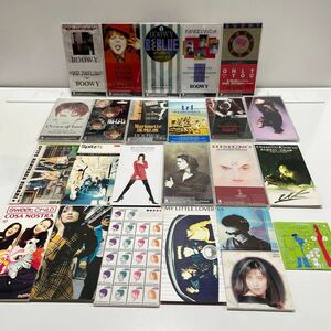 シングルCD まとめ売り trf/井上陽水/BOOWY/スピッツ/氷室京介/My Little Lover レトロ 当時物 ハードケース入りあり (LM