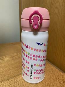 【美品・希少】ANA & STARBUCKS 2015ステンレスボトル THERMOS 真空断熱ケータイマグ ステンレスマグ 水筒