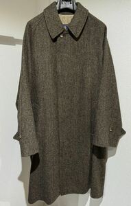 BEAMS F / HARRIS TWEED ブラウン コート　23AW