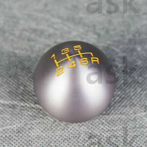 ★新品 未使用 Honda S2000 AP2 Type S用 シフトノブ チェンジレバーノブ 黄色文字 6MT Genuine Shift Knob ホンダ 純正部品