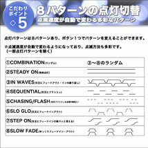 クリスマス 防水 イルミネーション ネット ライト ハイスペック LED 256球 (128球×2) シャンパンゴールド 8種点滅 Aコントローラセット_画像7