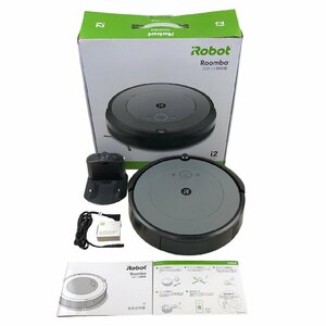 USED iRobot アイロボット Roomba ルンバ i2 i2158 RVD-Y1 ロボット掃除機 取説 箱付き 清掃 グレー クリーナー アプリ連携 動作確認済