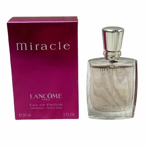 USED LANCOME PARIS miracle ランコム ミラク Eau de Parfum スプレー 30ml 箱付 レディース フレグランス 香水 1 FL.OZ フローラル系